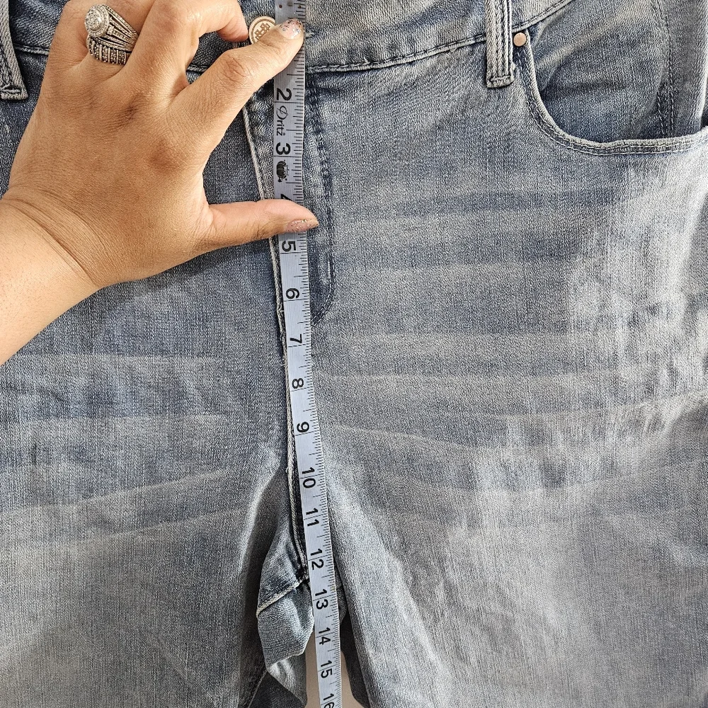 Laurie Felt Los Angeles Daisy Denim Girlfriend Jeans Plus Size 20W